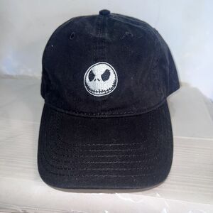 Nightmare Before Christmas Pre-curved Adjustable Black Baseball Cap